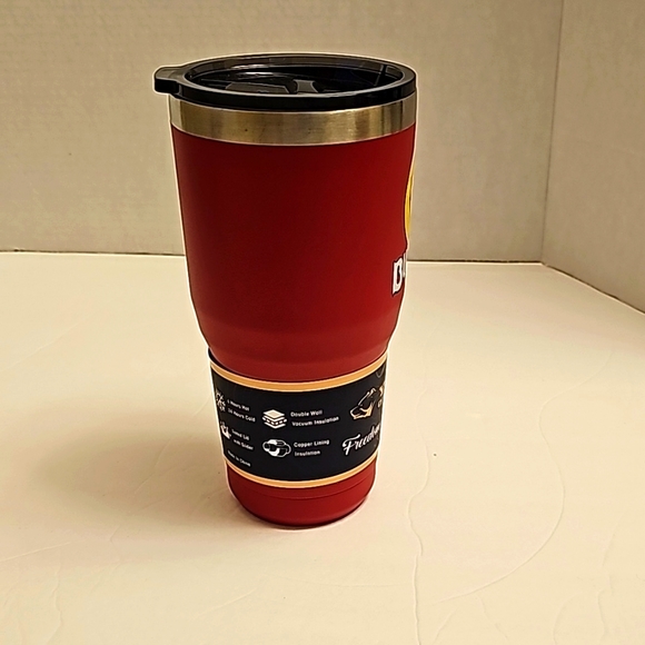 Buc-ee’s Yukon Outfitters Hot / Cold Red Tumbler Stainless Steel 30oz … - Picture 3 of 7